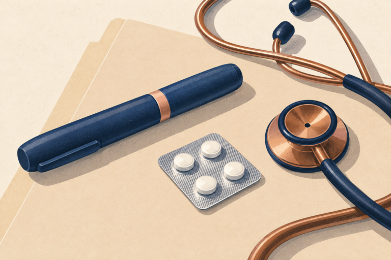 حقن التخسيس وأدوية إنقاص الوزن قد تكون جزءًا من علاج السمنة لدى أشخاص محددين، لكنها تحتاج إلى تقييم يتجاوز الرغبة في خسارة بضعة كيلوغرامات. فاختيار الدواء يعتمد على الحالة الصحية، والفائدة المتوقعة، والمخاطر، والقدرة على المتابعة والاستمرار. ومع تعدد الأسماء التجارية، يسهل الخلط بين دواء للسكري ومنتج لإدارة الوزن، أو بين قلم يومي وآخر أسبوعي. يشرح هذا الدليل الفروق الأساسية، وما ينبغي مناقشته قبل العلاج، وكيف تتعرف على المشكلات التي تحتاج إلى مساعدة طبية.