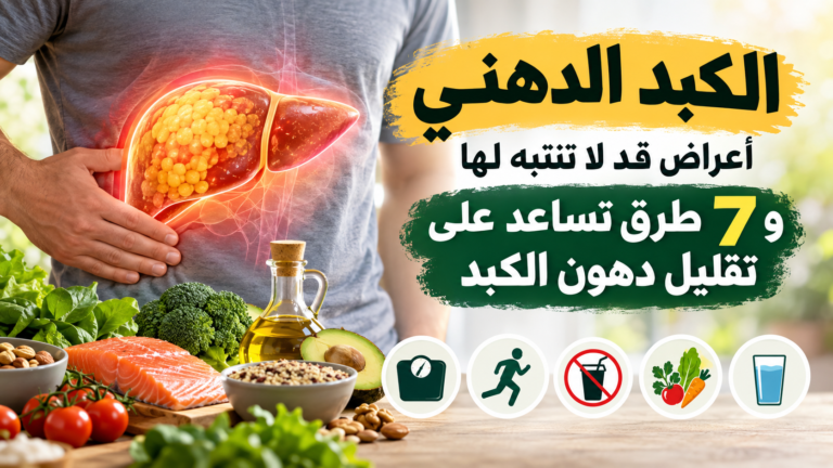 الكبد الدهني وأعراضه وطرق تساعد على تقليل دهون الكب